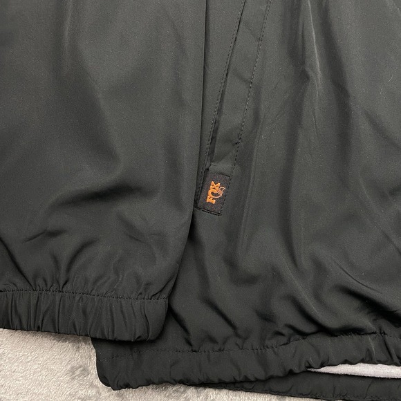 Fox Factory Jacket Mens Sz‎ XXL Black Snap Closure Pockets Jersey Lined Collared - Picture 4 of 15